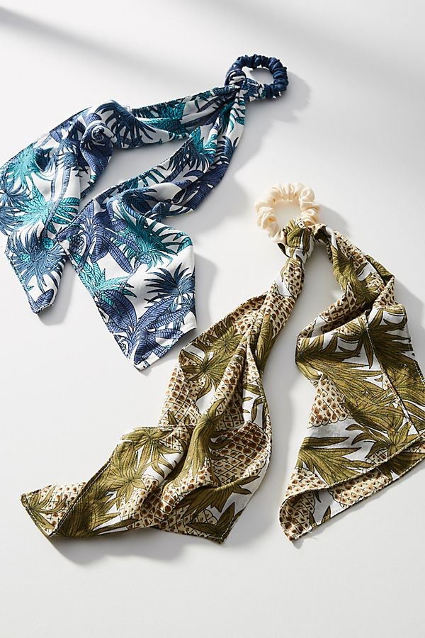 Pineapple Hair Scarf Set | Anthropologie (US)