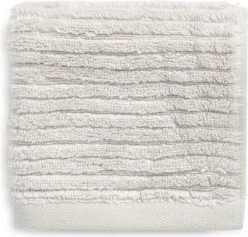 Hydro Ribbed Organic Cotton Blend Washcloth | Nordstrom