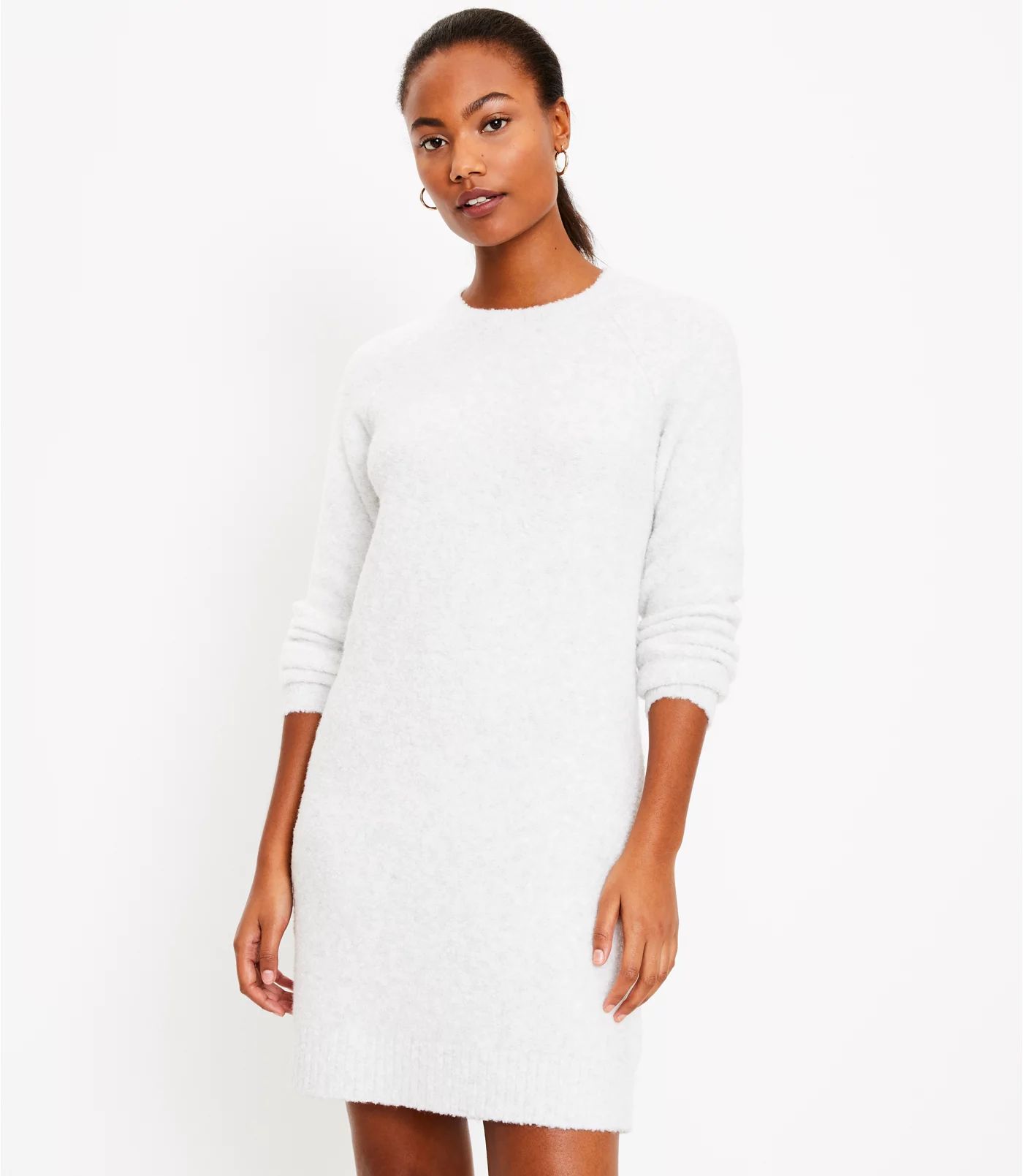 Boucle Sweater Dress | LOFT