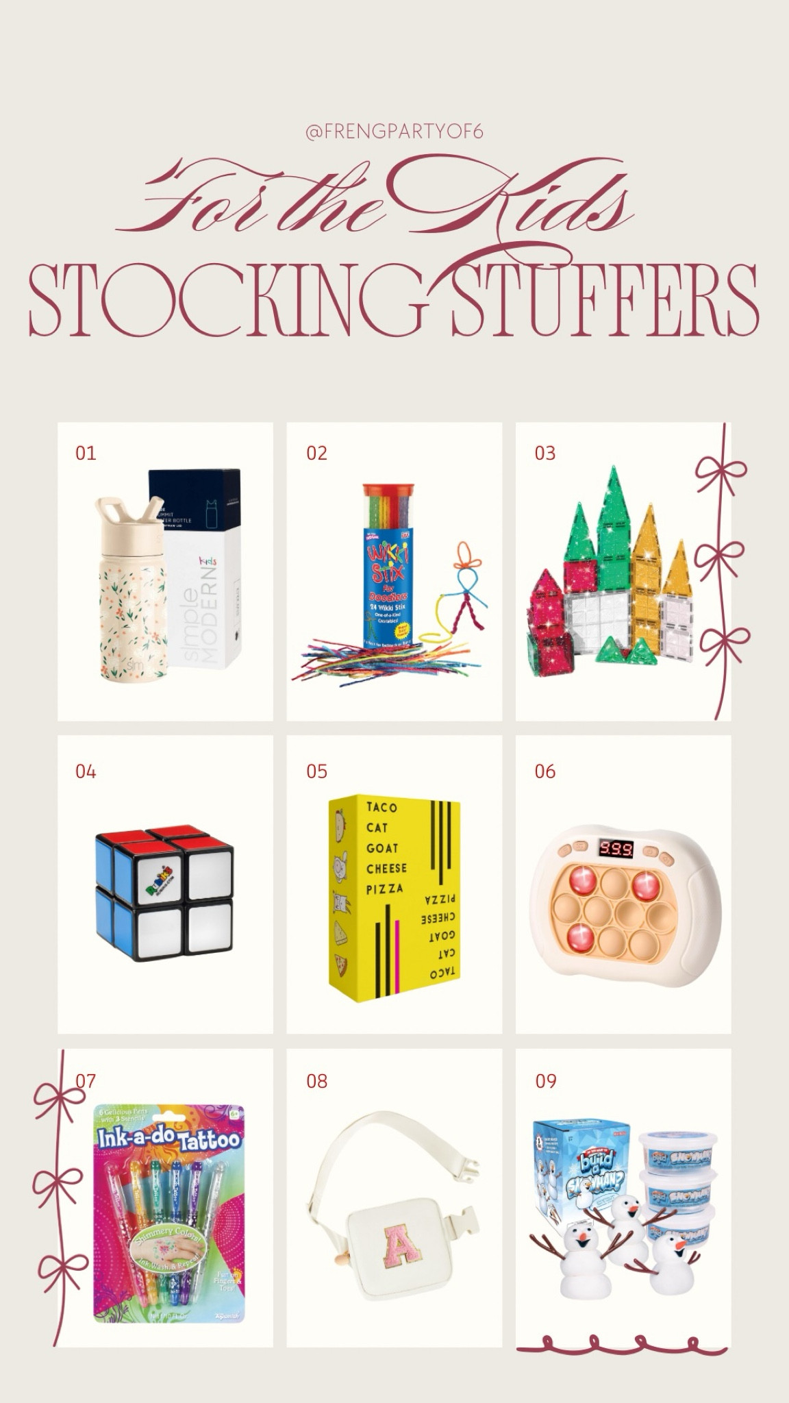 Stocking stuffer ideas for kids  

#LTKGiftGuide #LTKKids #LTKHoliday
