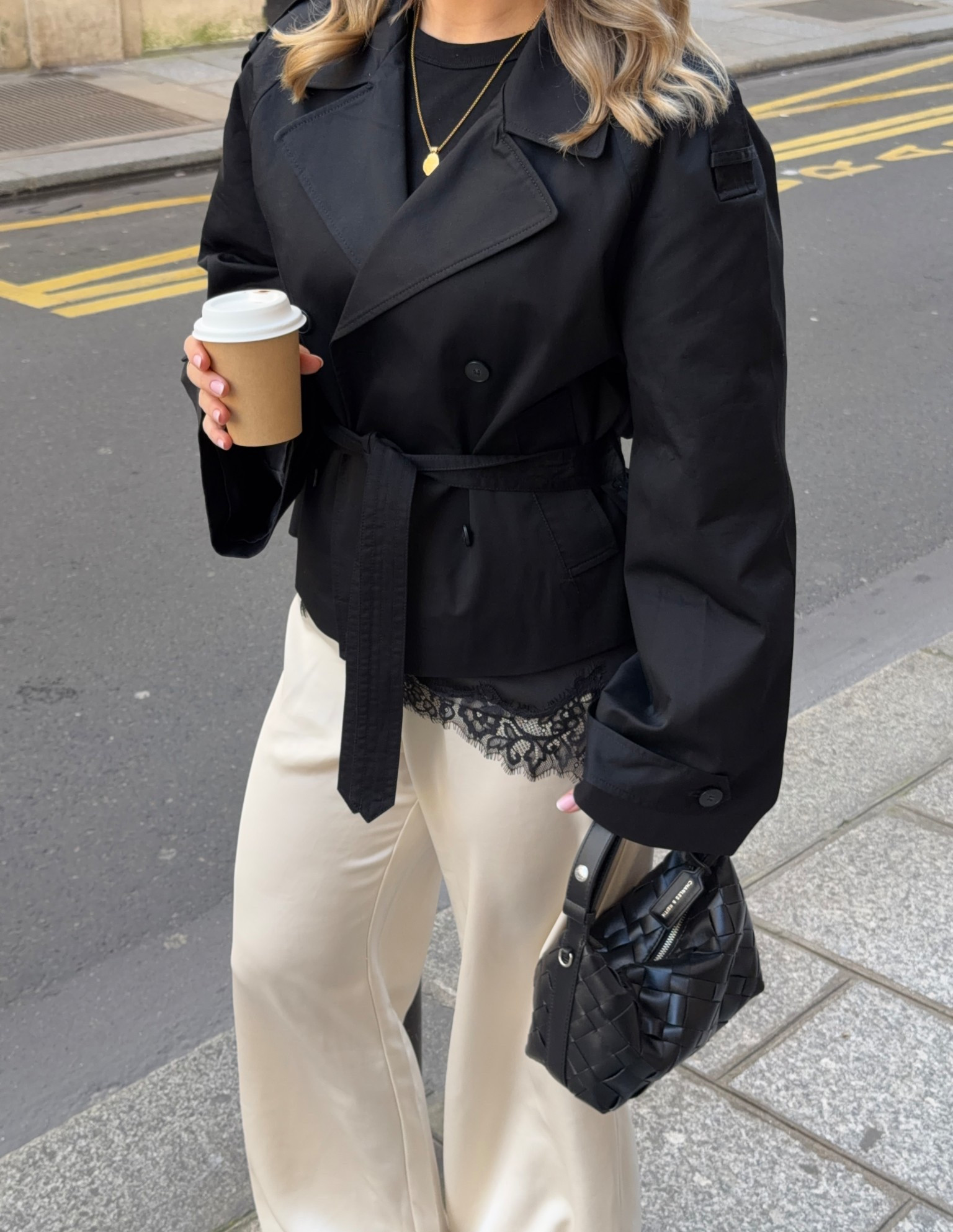 Chic outfit idea for spring 🌞

Linked as many pieces as possible (along with some alternatives) 

Spring style, satin trousers, trench coat 

#LTKSpringSale #LTKPetite #LTKootd