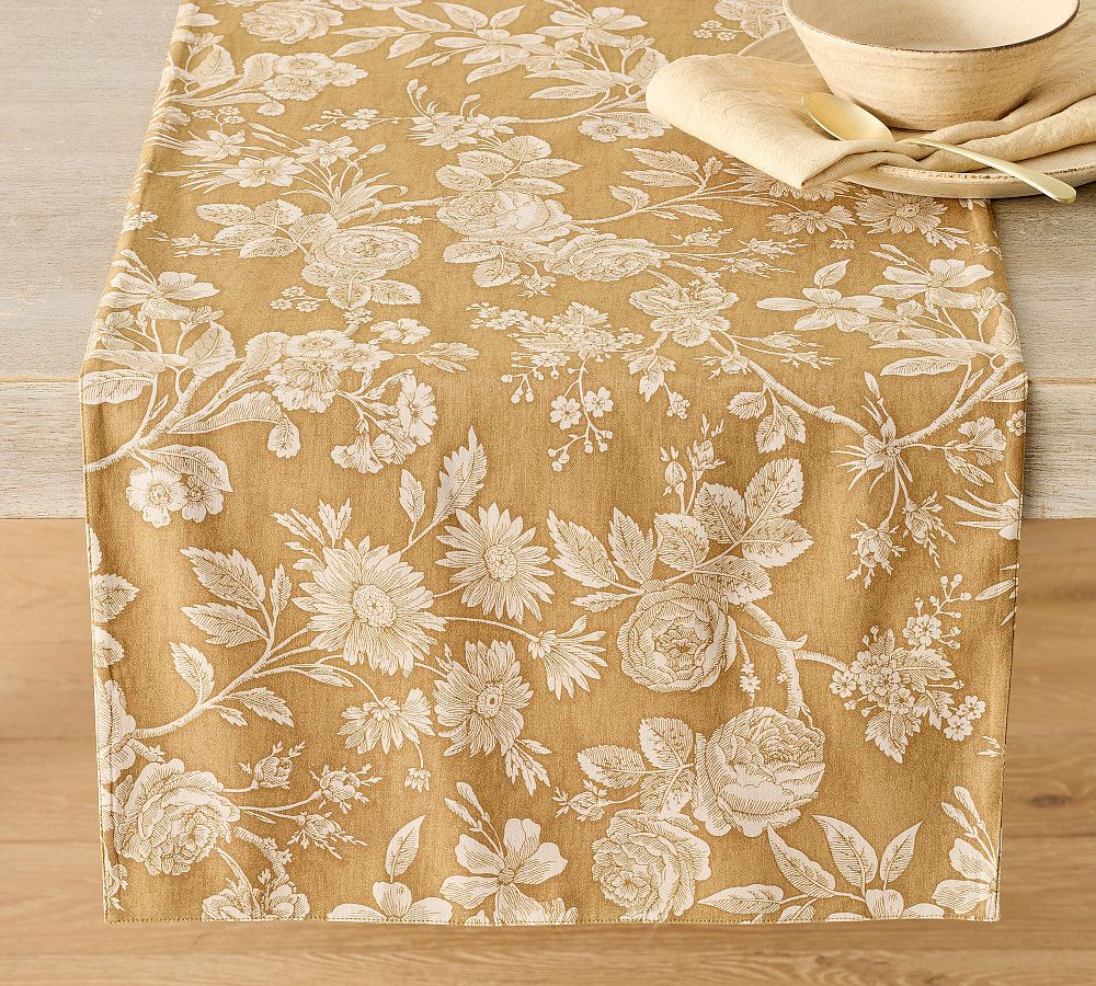 Adele Cotton Table Runner | Pottery Barn CA