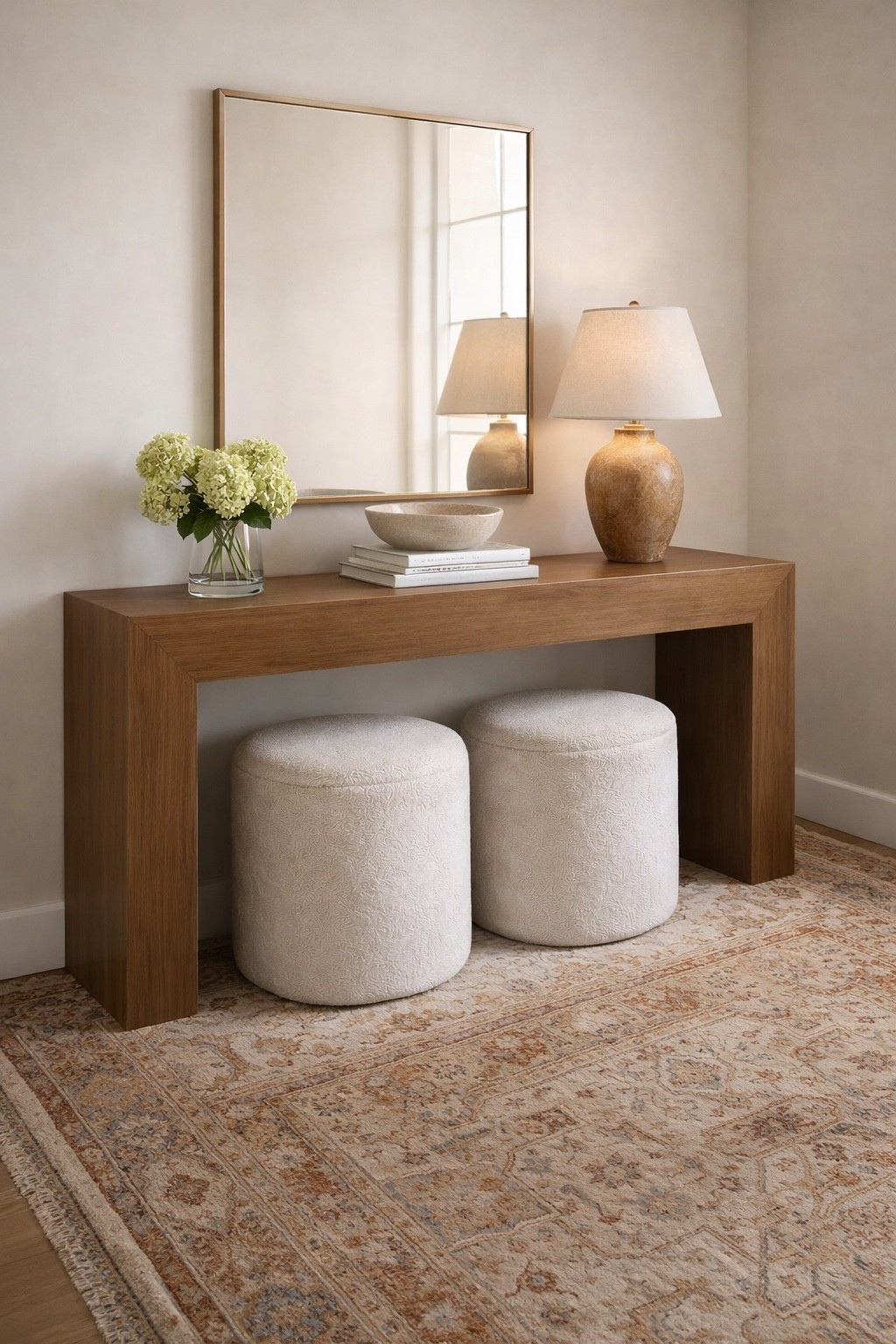 Love this console table 😍 The clean lines, simple design and color are perfection !

#LTKHome