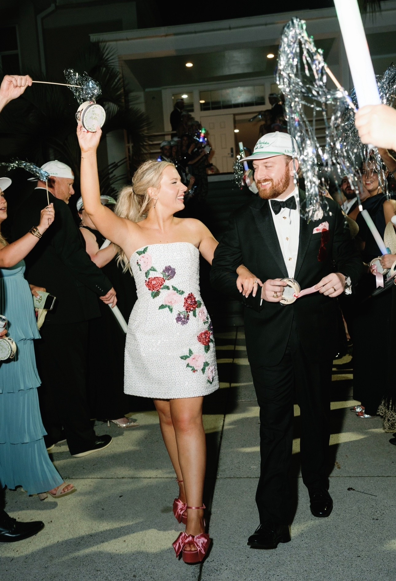 Wedding reception dress + shoes of my dreams! 
Shoes are sold out Loeffler Randall but I tagged some similar! 