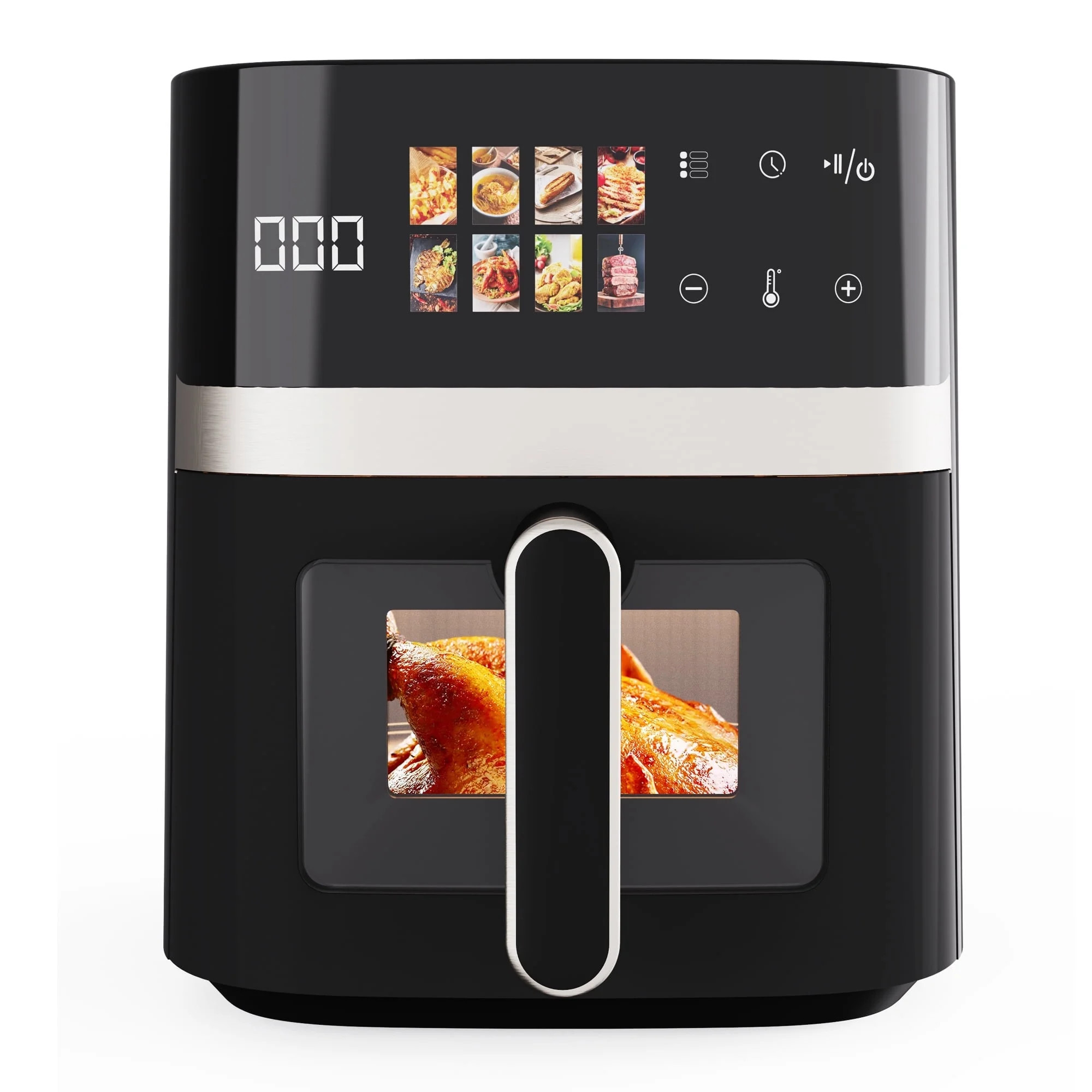 Bluebow 6QT Air Fryer, 8-in-1 Electric Hot Oven with Digital LED Touchscreen, Visible Window, 150... | Walmart (US)