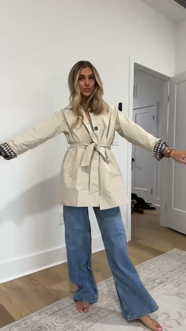 This trench coat jacket is from TikTok shop size small (https://www.tiktok.com/t/ZP9kHqxd4JK9y-qecwC/). I linked similar Amazon trench coat options.

#LTKootd #LTKSaleAlert #LTKSeasonal