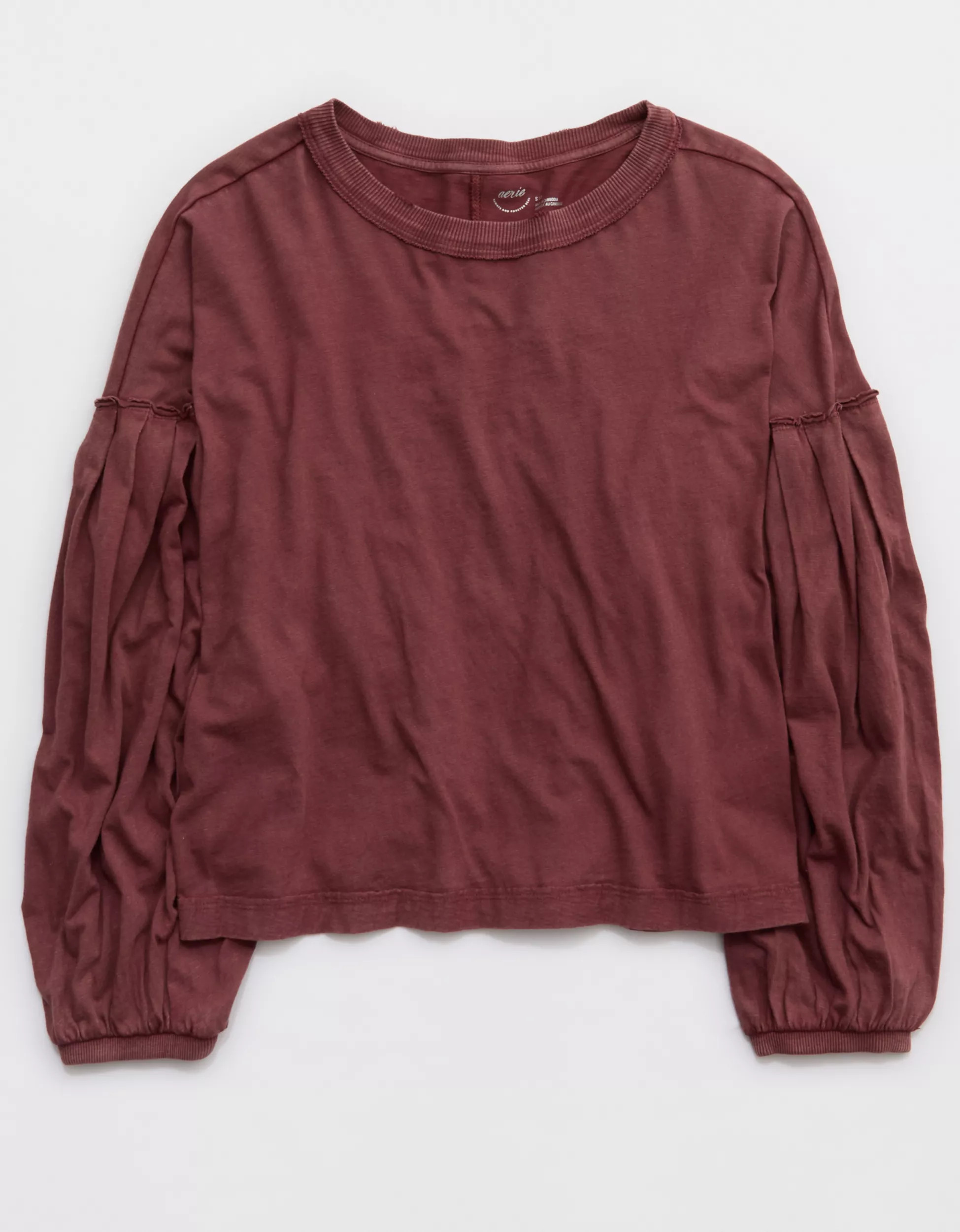 Aerie Slouchy Balloon Sleeve T-Shirt | American Eagle Outfitters (US & CA)