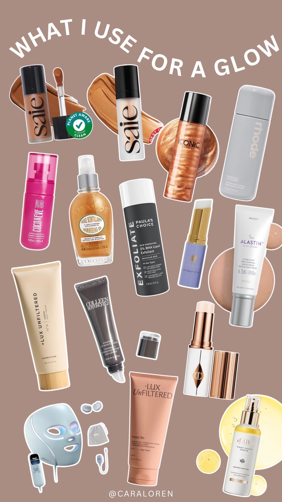 What I use to glow ✨

#LTKBeauty