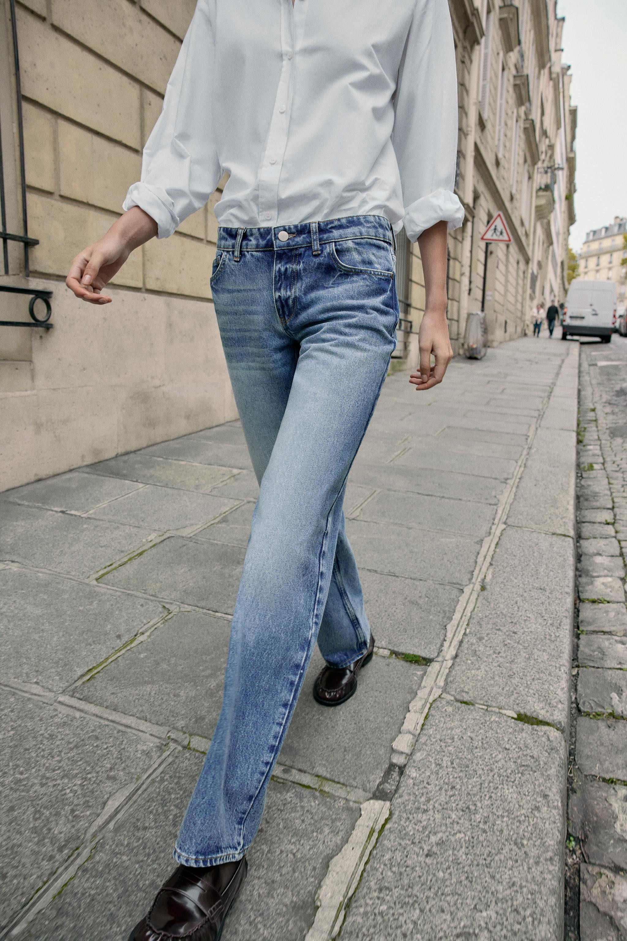 Z1975 LOW RISE STRAIGHT JEANS | Zara US