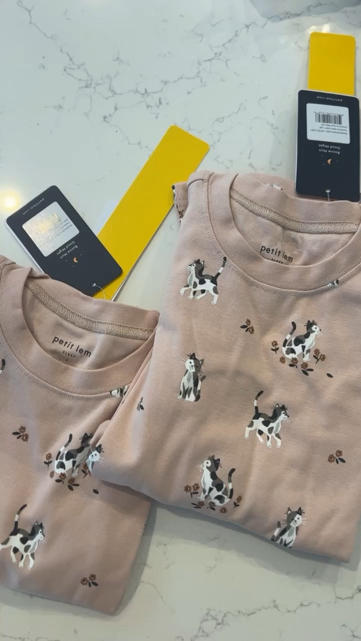 Little kitten pajamas 

#LTKCyberWeek #LTKGiftGuide #LTKkids