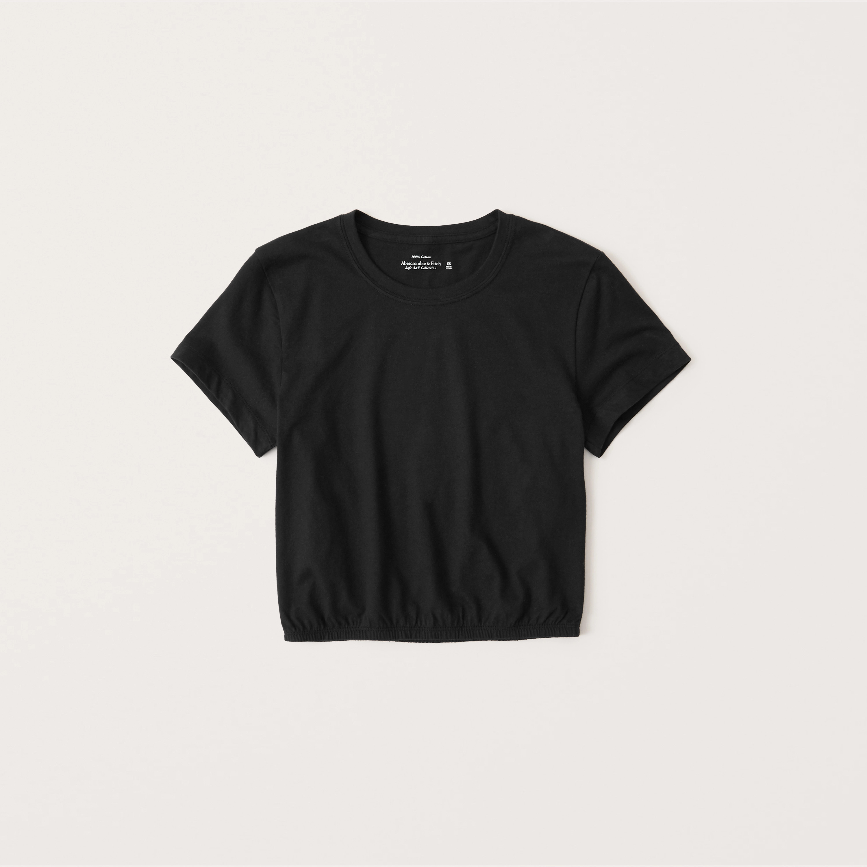 Cinched Hem Tee | Abercrombie & Fitch (US)