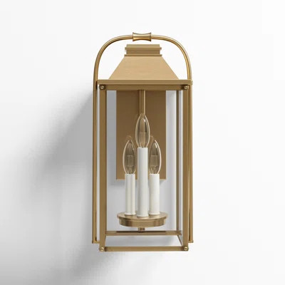 Newson 3 Light Outdoor Flush Mount | Wayfair North America