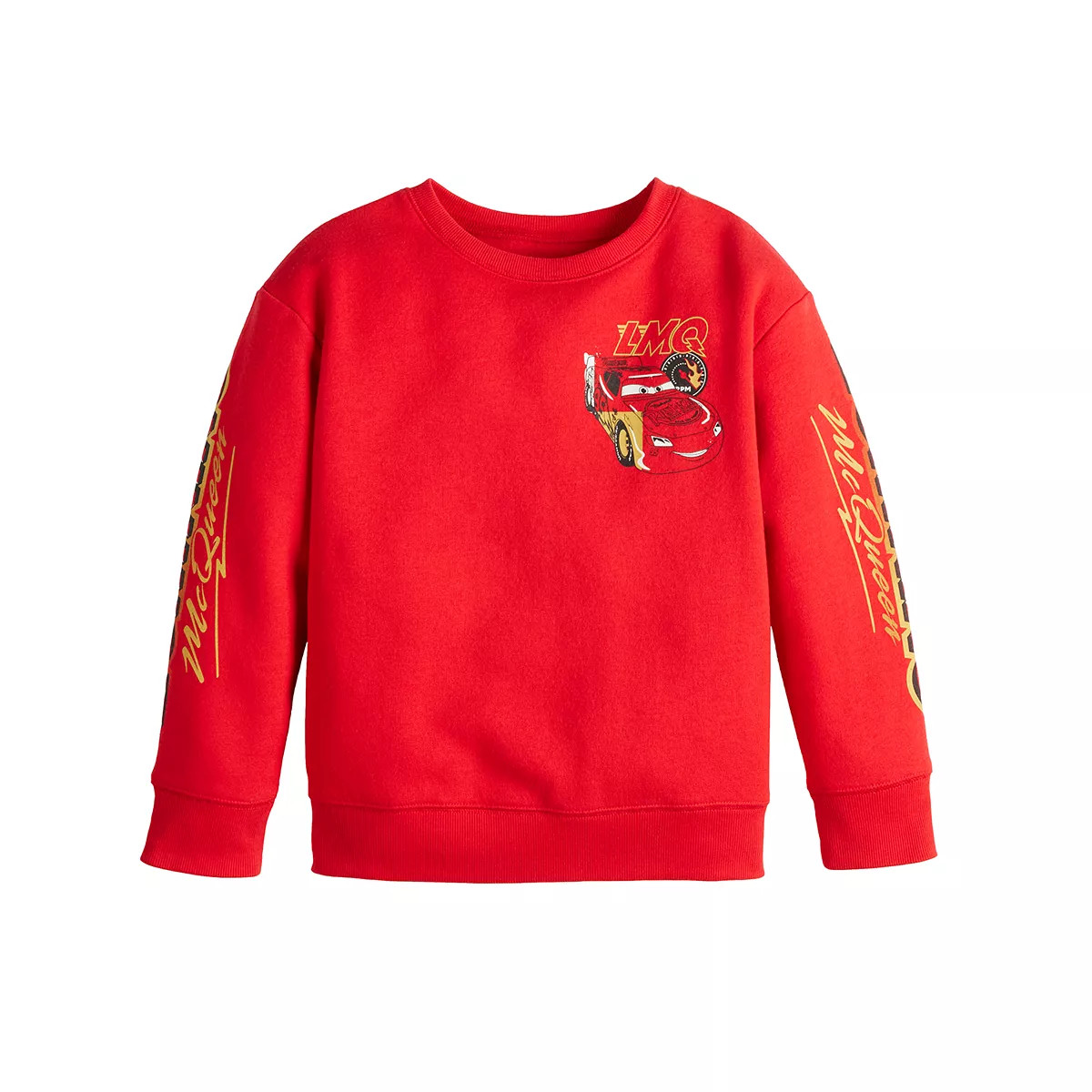 Disney / Pixar's Cars Lightning McQueen Boys 4-12 Fleece Crewneck Pullover by Jumping Beans® | Kohl's