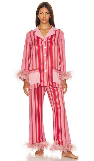 Party Pajamas With Detachable Feathers in Multicolor | Revolve Clothing (Global)