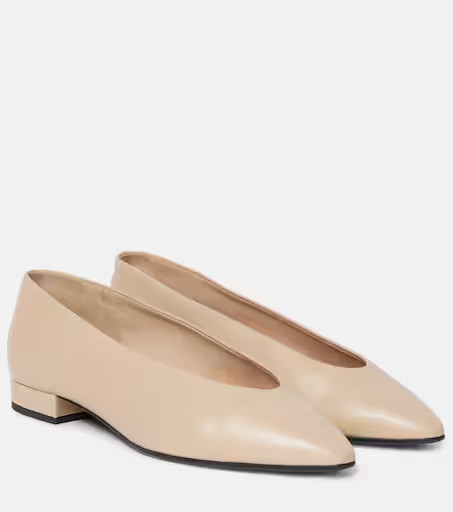 Rebecca leather ballet flats | Mytheresa (US/CA)