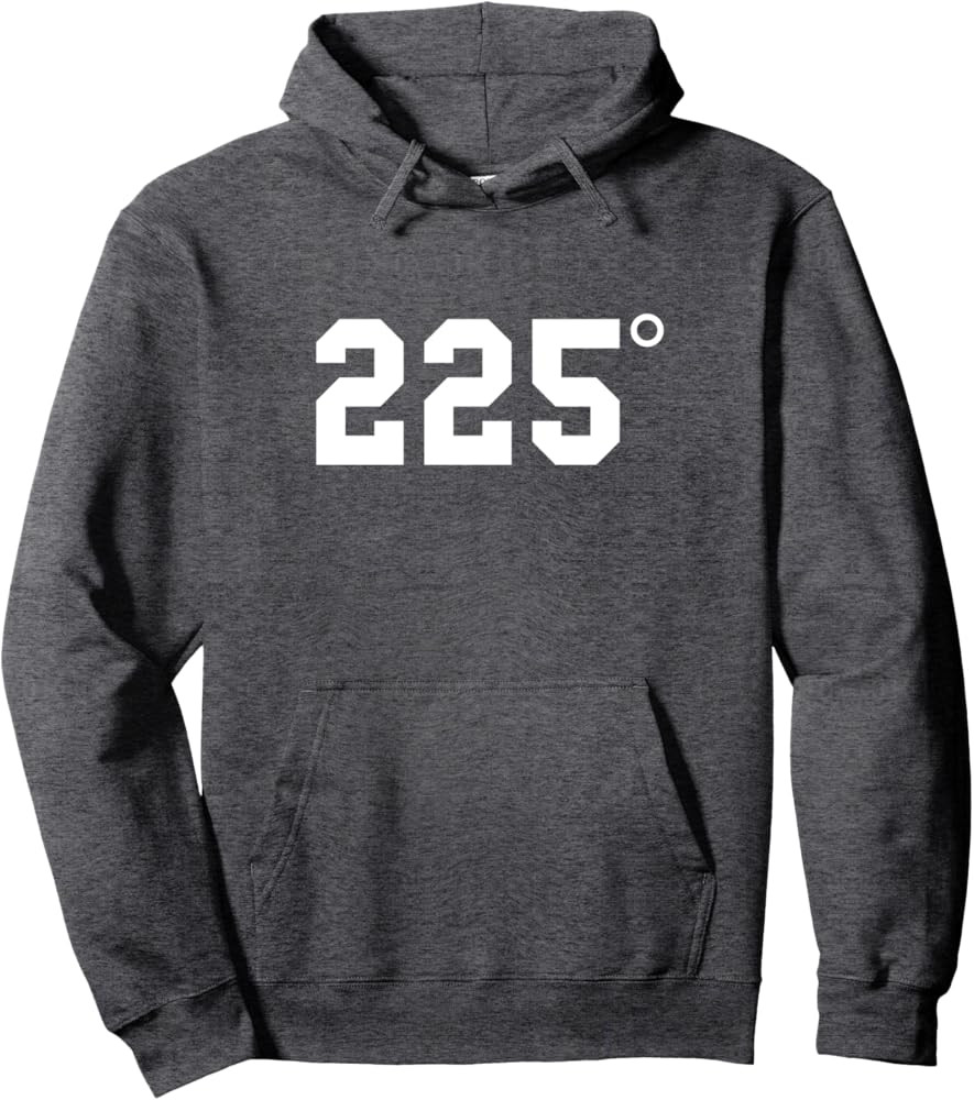 225 Degrees - BBQ - Grilling - Smoking Meat Pullover Hoodie | Amazon (US)