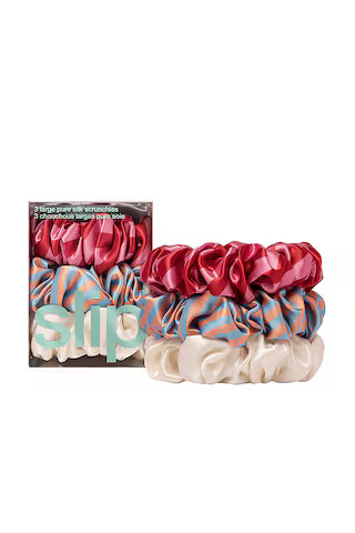 slip Large Scrunchies Set Of 3 in Midsummer from Revolve.com | Revolve Clothing (Global)
