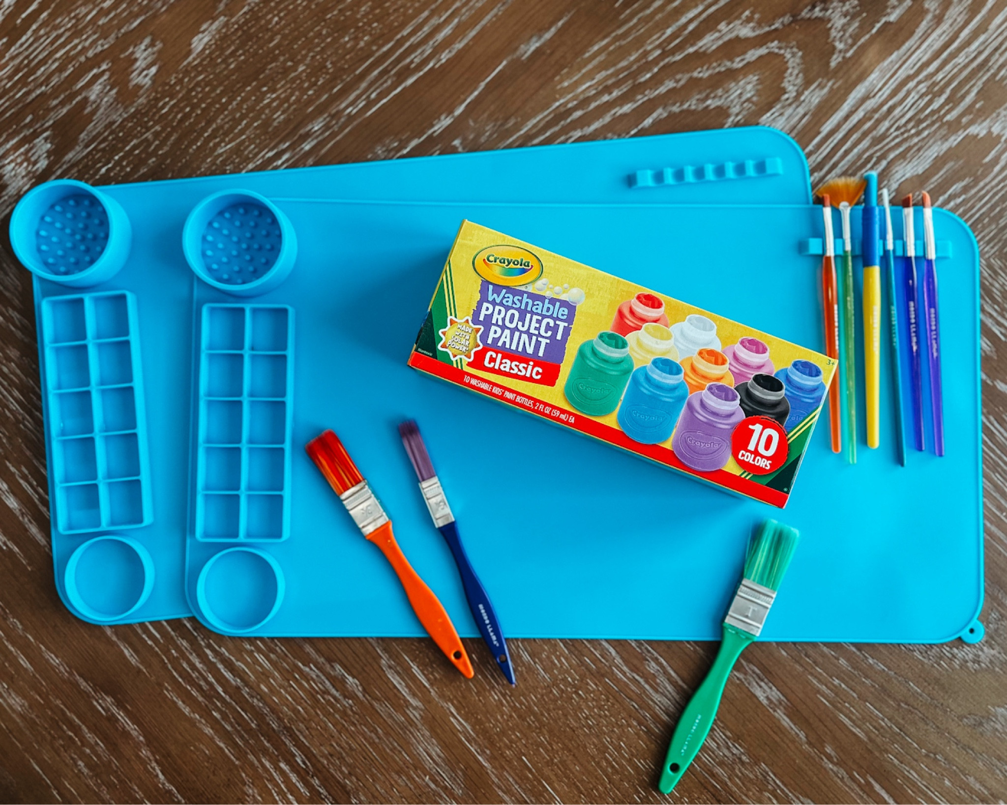 ✨$5 Walmart Find✨
Kids Silicone Painting Mat🤩

Back to School
Painting
Kids Crafts
Walmart

#LTKFamily #LTKKids #LTKFindsUnder50