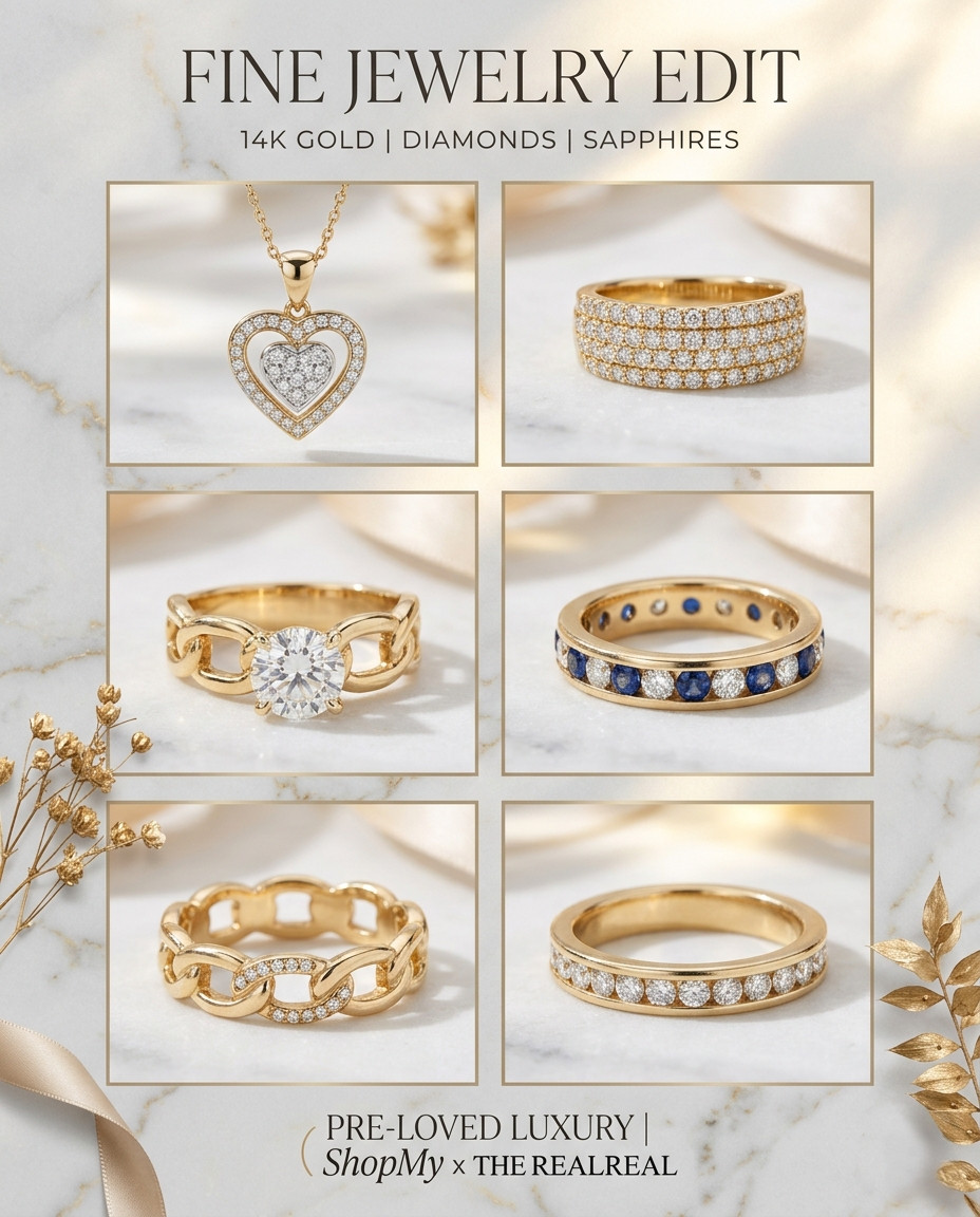 There is no smarter way to build a timeless fine jewelry collection than shopping expertly authenticated, pre-loved luxury. I spent the morning curating the ultimate 14K gold edit from The RealReal, featuring everything you need for the perfect everyday stack. 

 #LTKActive #LTKU #LTKBeauty