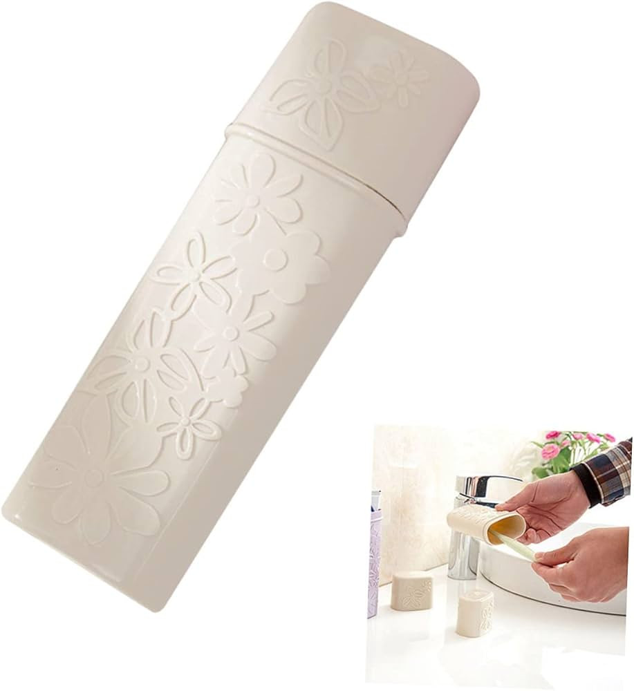 Travel Toothbrush Box Outdoor Toothpaste Cup Travel Toothbrush Case Toothbrush Holder Toothbrush ... | Amazon (US)