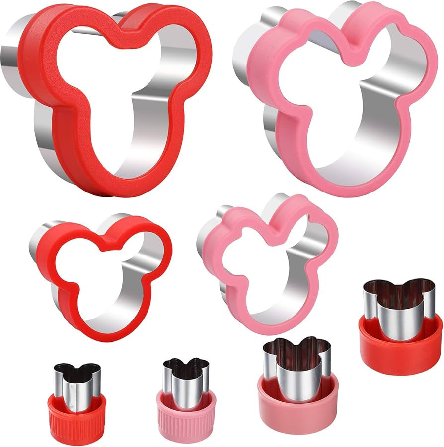 Cookie Mold for Homemade Treats - Stainless Steel Cookie Cutter molds for Kids Suitable for Cakes... | Amazon (US)