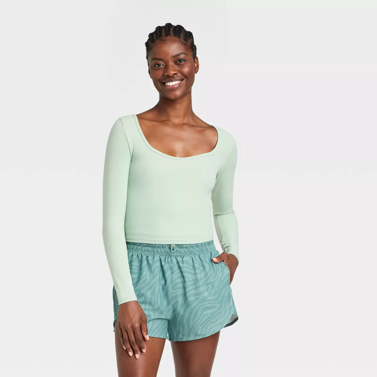 Women's Everyday Soft Long Sleeve Top - All in Motion™ | Target