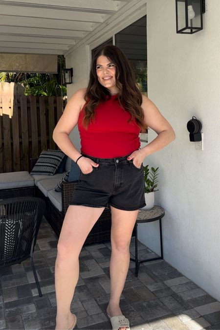 Sharing some of my favorite denim shorts from Old Navy! If you are midsize or apple shape with a thick tummy like me, Old Navy is one of the best places to get Jean shorts! Plus they have sales all the time! I wore this on vacation, this would be a great baseball mom, zoo outfit, summer outfit!! 

midsize mom, size 12, size 14, jeans shorts, denim shorts, casual outfit midsize outfit, midsize style, midsize fashion, 

#LTKfindsunder50 #LTKmidsize #LTKSeasonal


#LTKfindsunder100 #LTKplussize #LTKsalealert