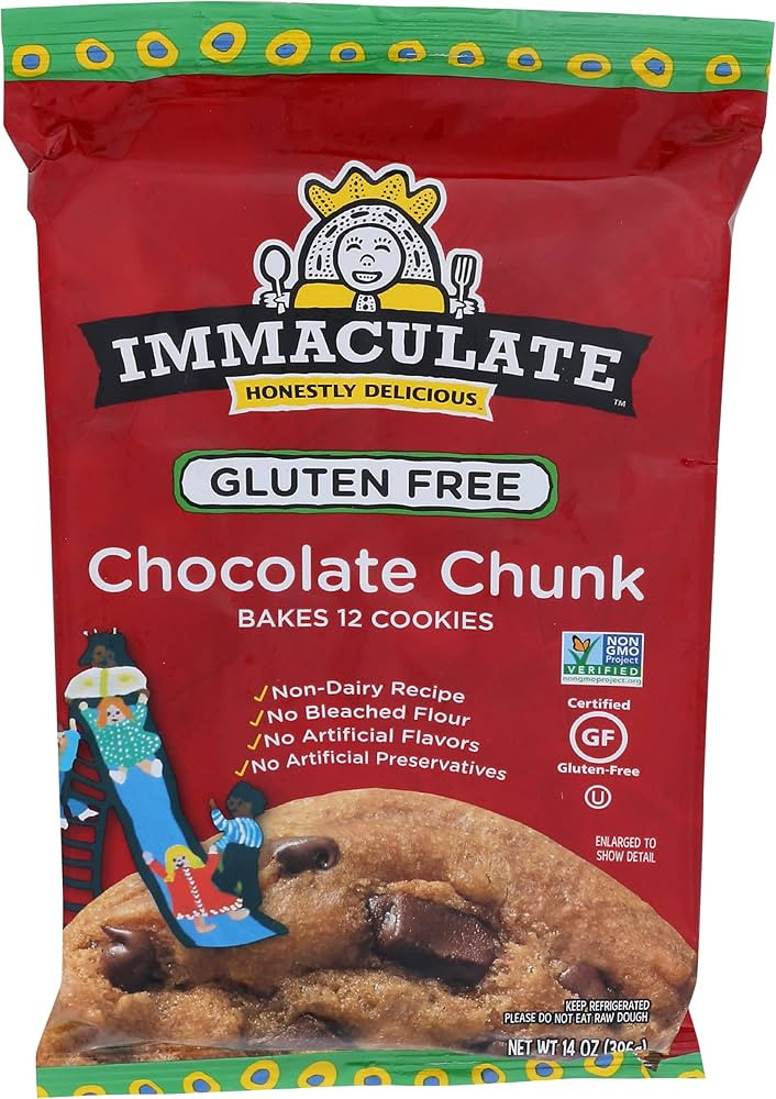 IMMACULATE BAKING COMPANY Chocolate Chunk Cookie Dough, 14 OZ | Amazon (US)
