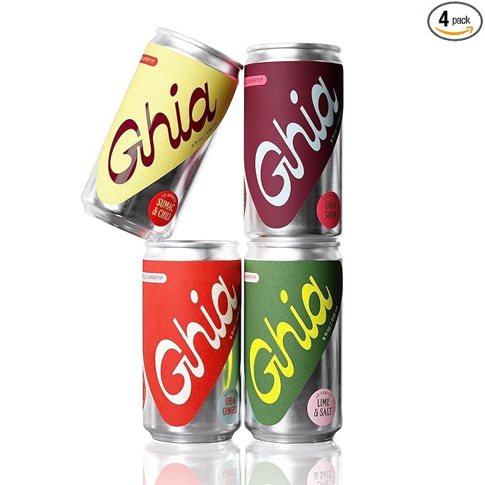 Ghia Non-Alcoholic Variety Le Spritz, 8 Fl Oz (4-Pack) | Mocktail & Cocktail Mixer, Zero Proof Sp... | Amazon (US)