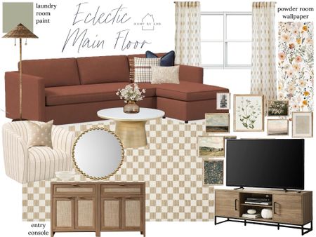 Eclectic living room design 

#LTKHome