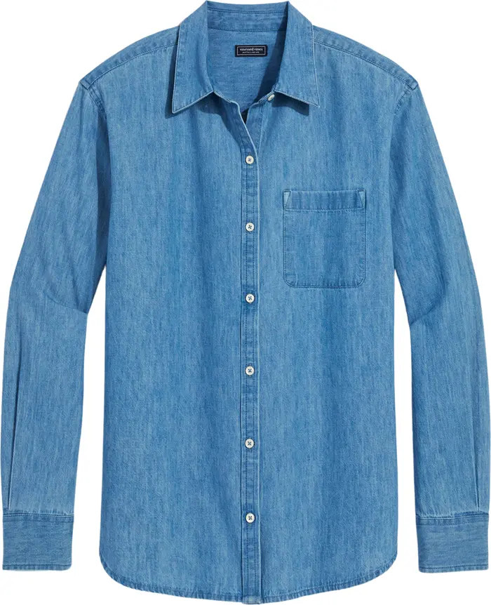 Chambray Button-Up Shirt | Nordstrom