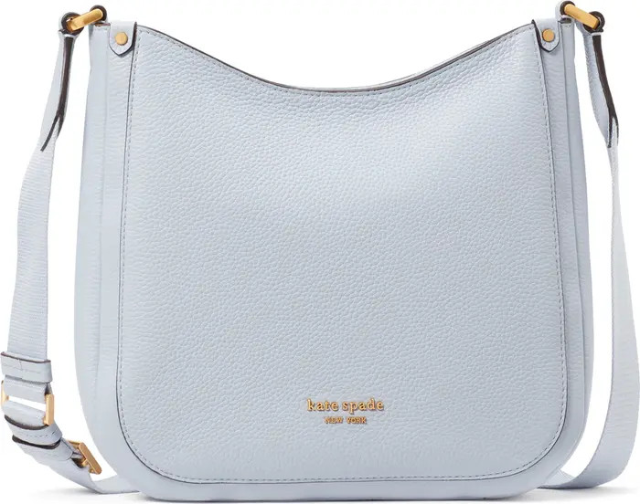 kate spade new york medium roulette pebble leather crossbody bag | Nordstrom | Nordstrom