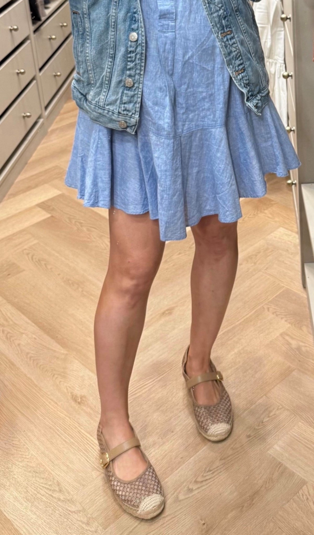 Denim Jacket
Blue Dress
Spring Outfit 

#LTKdayinmylife #LTKSeasonal