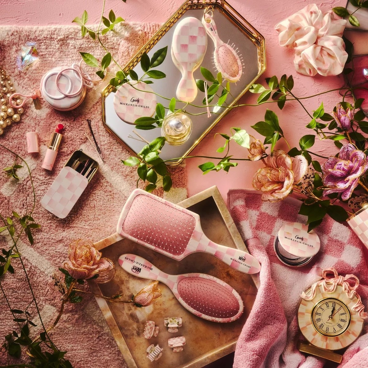 New Mackenzie-Childs x Wet Brush Goody 
Hair brushes 
Scrunchies
Easter basket fillers 

#LTKSeasonal #LTKKids #LTKBeauty