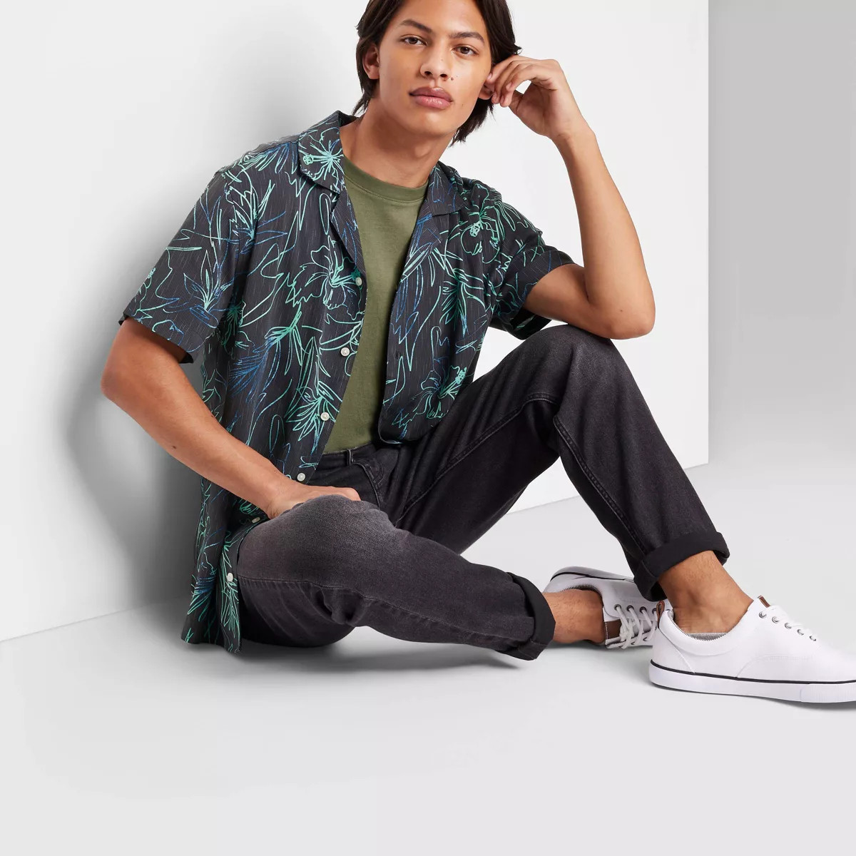 Men's Short Sleeve Button-Down Shirt - Original Use™ | Target