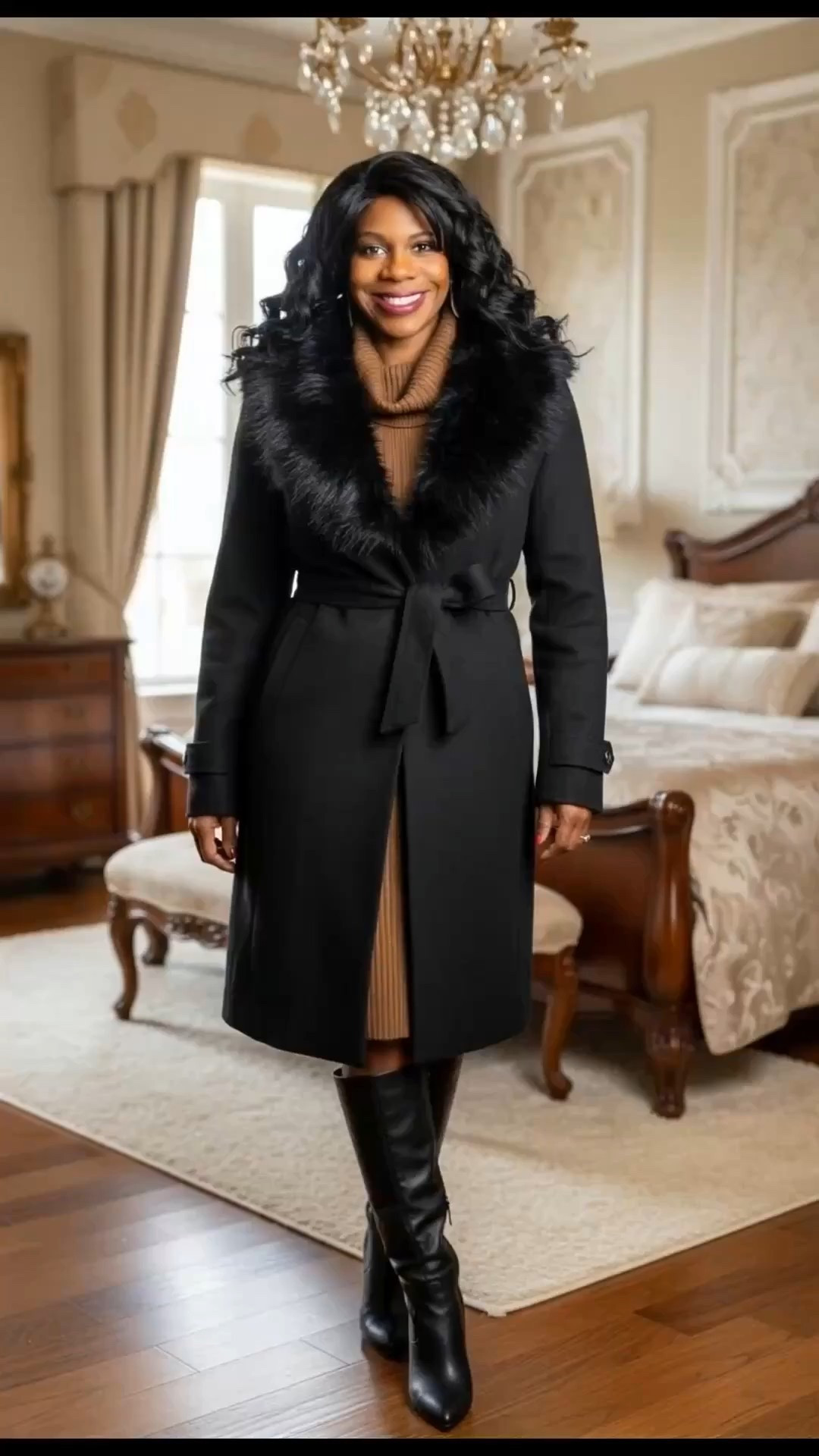 This coat is Fabulous!  

Warm, classy & sexy💕

Comment SHOP below to receive a DM with the link to this post on my LTK ⬇ https://liketk.it/5waRN #ltkmidsize #ltkholiday #ltkstyletip 
#ltkdayinmylife #ltkootd 

#LTKOver40 #LTKmomlife #LTKSeasonal