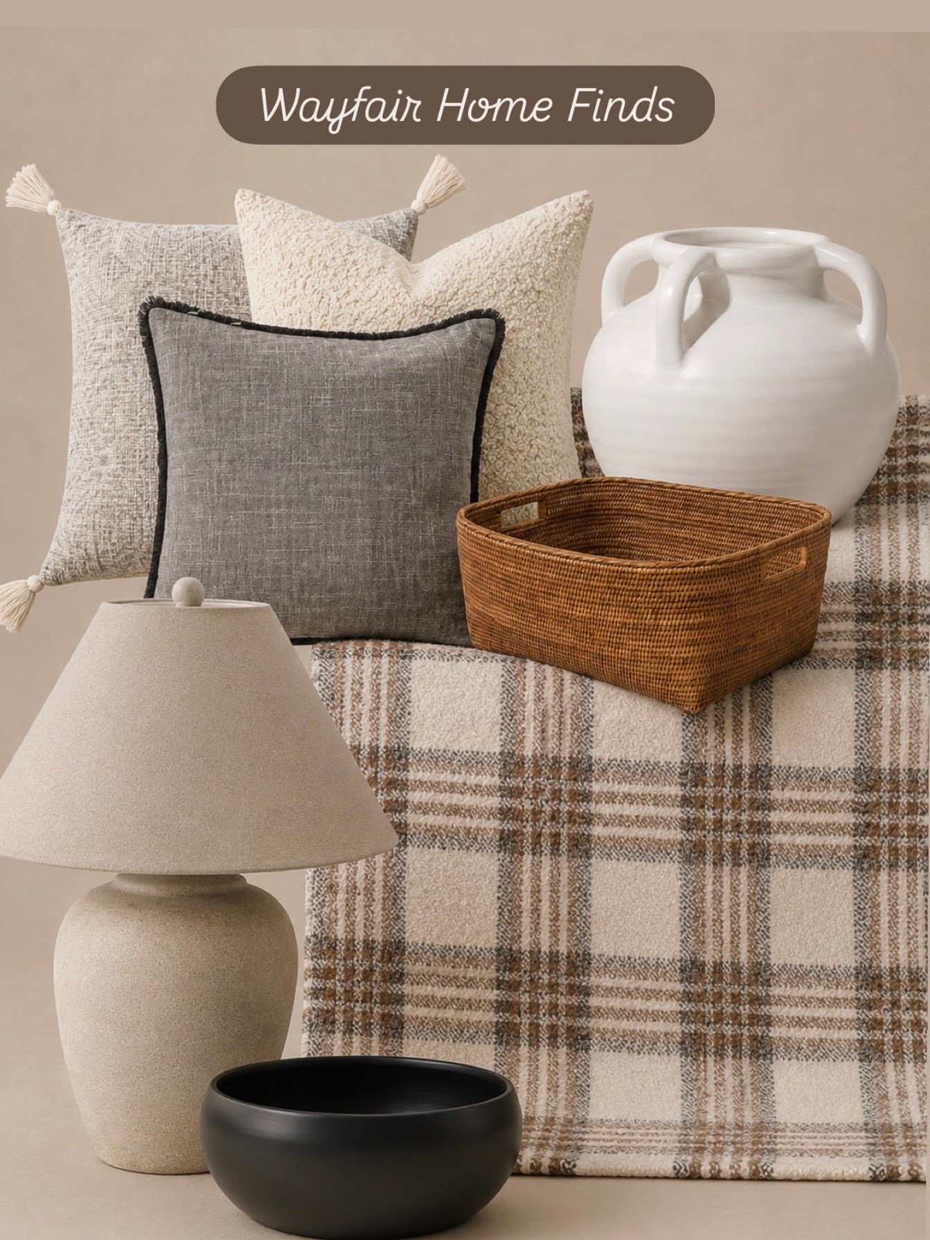 Wayfair Home Finds ✨

These cozy neutral finds are the perfect way to refresh your home for a warm and elevated look 🤍 From the soft textured pillows to the timeless plaid throw and statement decor pieces, every item adds that cozy designer-inspired touch without overcomplicating your space.

Follow @farmtotablecreations on Instagram for more cozy home finds and trending decor.

#LTKHome #WayfairFinds #HomeDecor #NeutralHome #CozyHome #ModernFarmhouse #HomeStyling #CozyDecor #NeutralDecor #InteriorInspo #HomeDecorFinds #WarmAndCozy #LivingRoomDecor #DesignerInspired #LTKStyle

#LTKSaleAlert #LTKHome