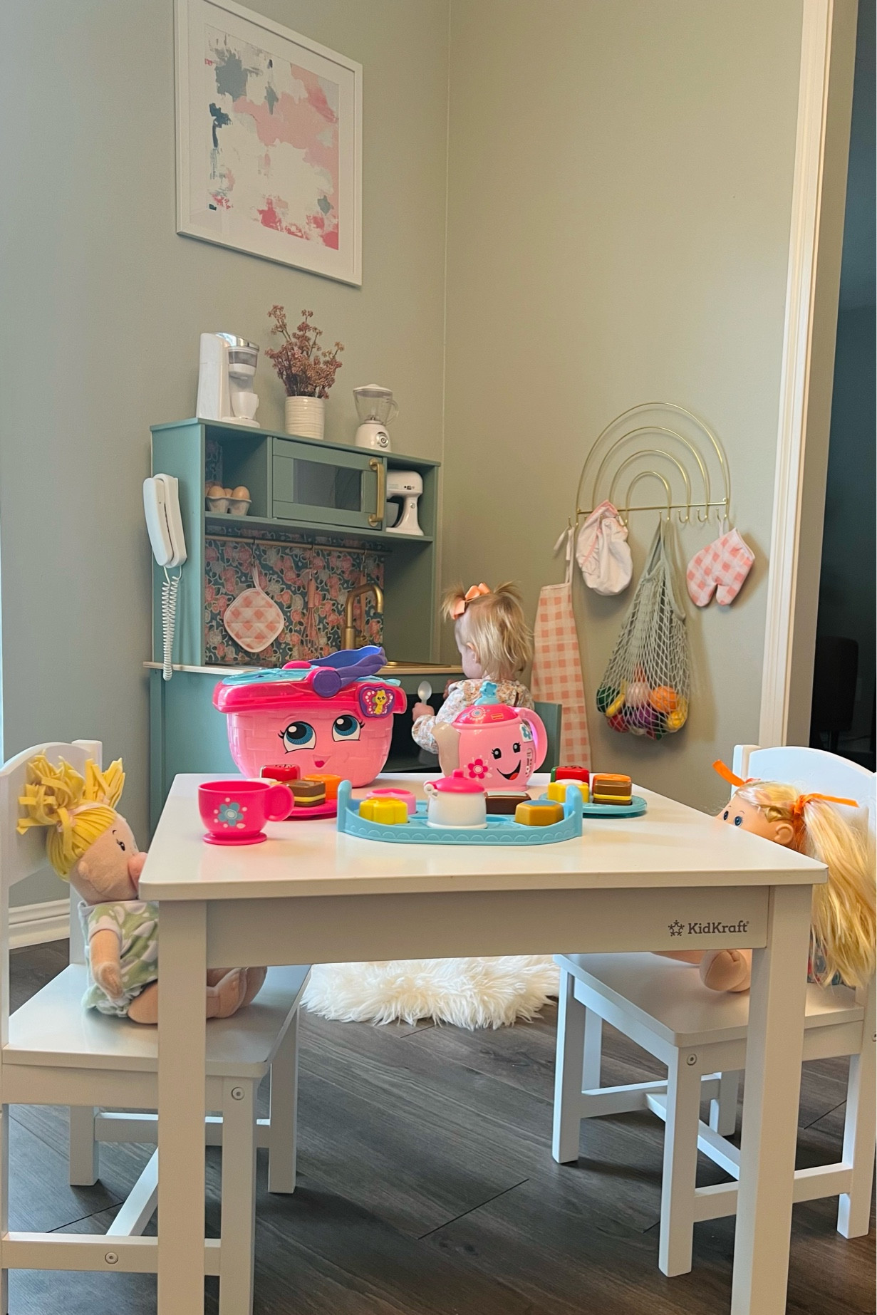 We love our toddler table and chair set! 
toddler table/ kids play table/ leapfrog toys/ kids play kitchen/ pretend play/ playroom/ playroom inspo 

#LTKkids #LTKhome #LTKFind
