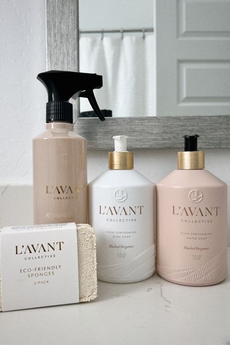 L’AVANT Collective is thrilled to announce the re-release of their beloved Blush Bergamot fragrance! This iconic scent captures the essence of orange blossom, amber, and cedar in a perfect blend. Elevating daily cleaning rituals to a luxurious experience is L’AVANT's specialty. Treat your mom this Mother’s Day with the exquisite 16oz hand and dish soap containers, elegantly housed in custom glass bottles. L’AVANT transforms everyday household items into objects of desire!
Enjoy a special 20% discount on your order at L’AVANT with code ERIKA20! And if you haven't experienced the magic of their laundry detergent yet, now's the perfect time. Join me in making L’AVANT a staple in your household routine.



#LTKGiftGuide #LTKfindsunder50 #LTKsalealert