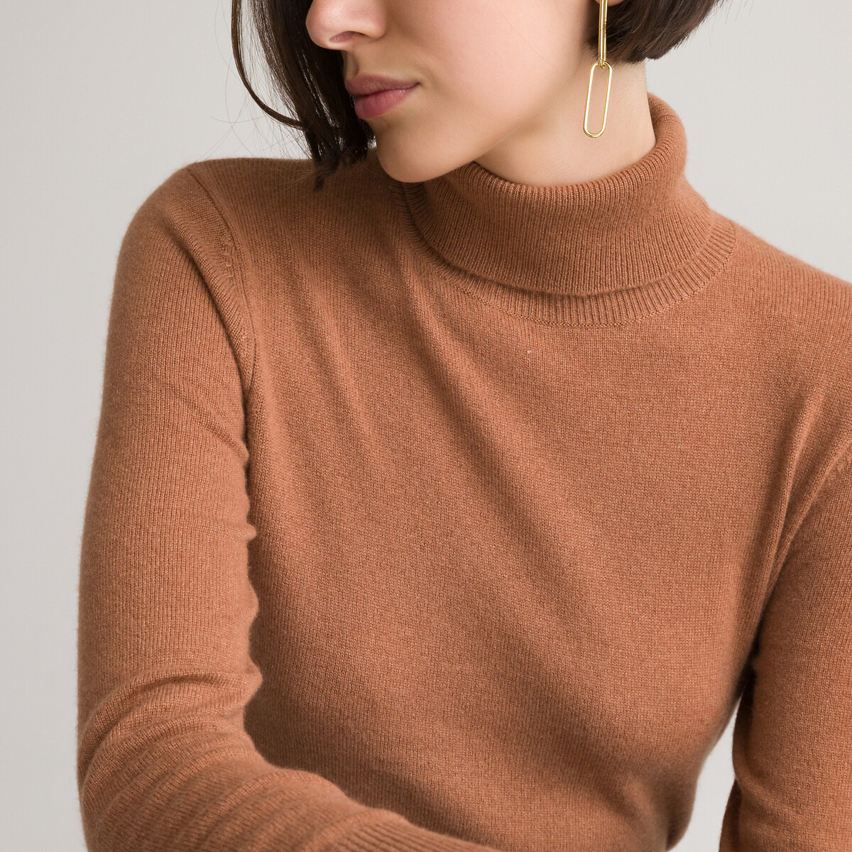 Cashmere Turtleneck Jumper | La Redoute (UK)