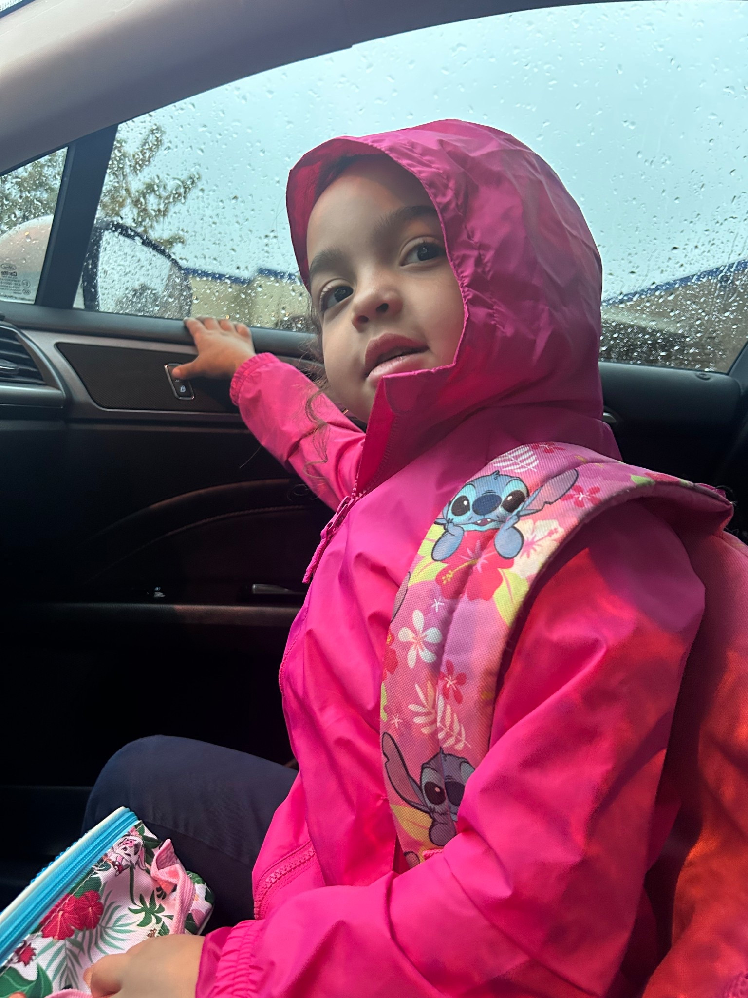 rain rain go away! Got our hot pink rain jacket keeping us warm and dry today 🩷

#LTKSeasonal #LTKKids