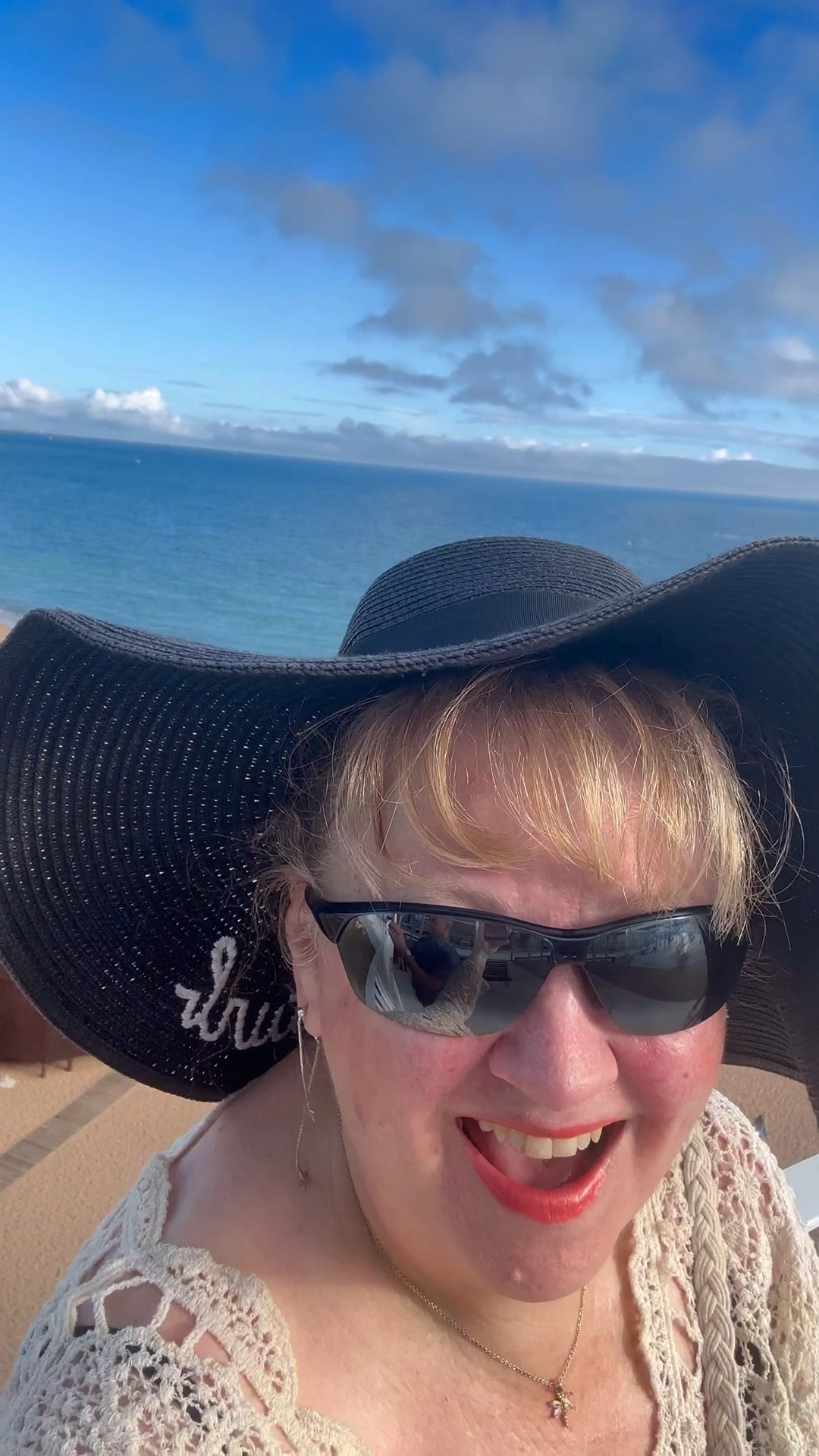 Sun hat / sunglasses / lacy cover up / skincare faves 

.. all my faves I took away on my recent brand trip to Portugal .. including skincare products for face & body that I adore !!  .. and living proof haircare products .. yep they really did all come in my suitcase !! 

#skincare #holidaywear #comfystyle #lacytop #vacayoutfit 

#LTKbeauty #LTKstyletip #LTKtravel