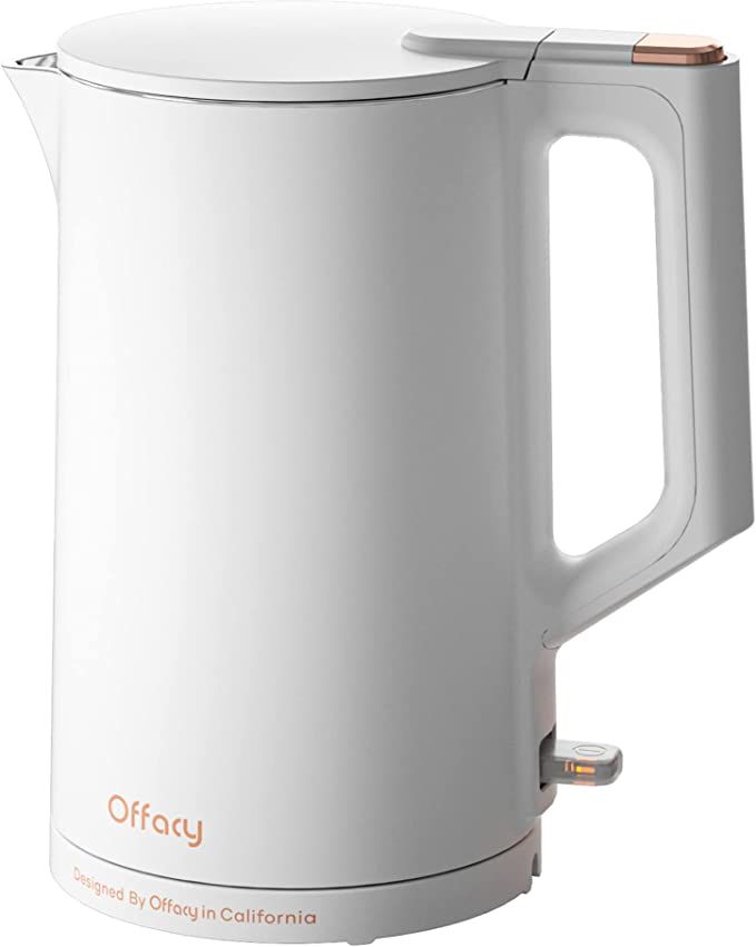 Electric Kettle, 304 Stainless Steel Interior, BPA-Free, Double Wall 1.5L Hot Water Boiler, 1500W... | Amazon (US)