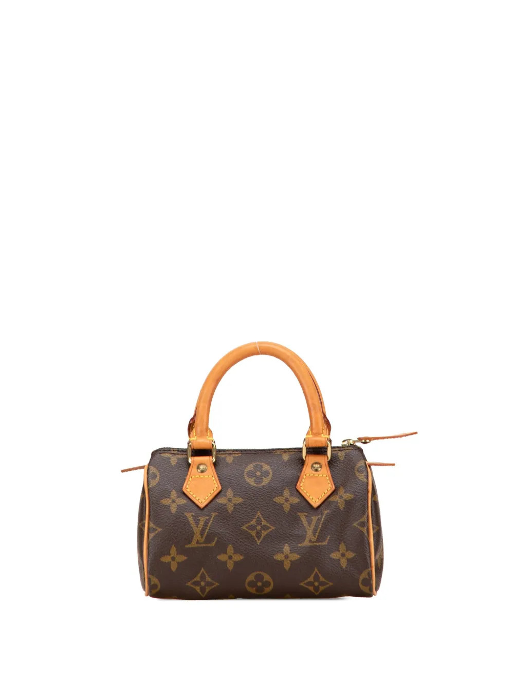 Louis Vuitton Pre-Owned 1995 Monogram Mini Speedy HL Satchel | Brown | FARFETCH | Farfetch Global