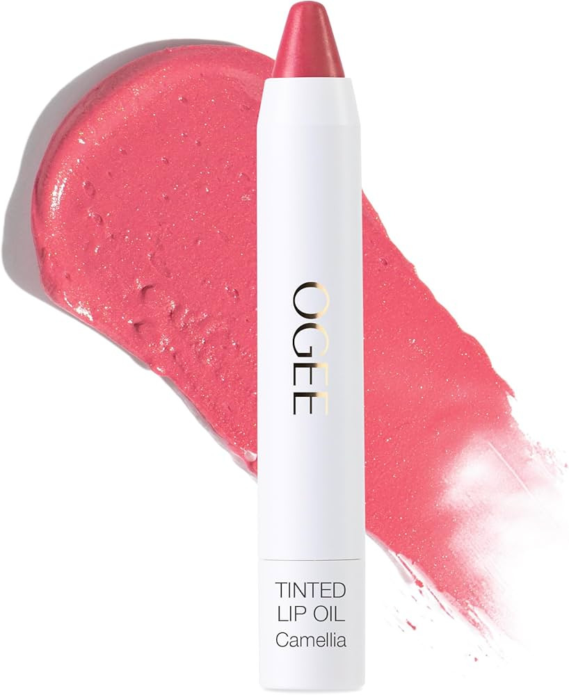 Ogee Tinted Sculpted Lip Oil - Lip Stain Made with 100% Organic Coconut Oil, Jojoba Oil, and Vita... | Amazon (US)