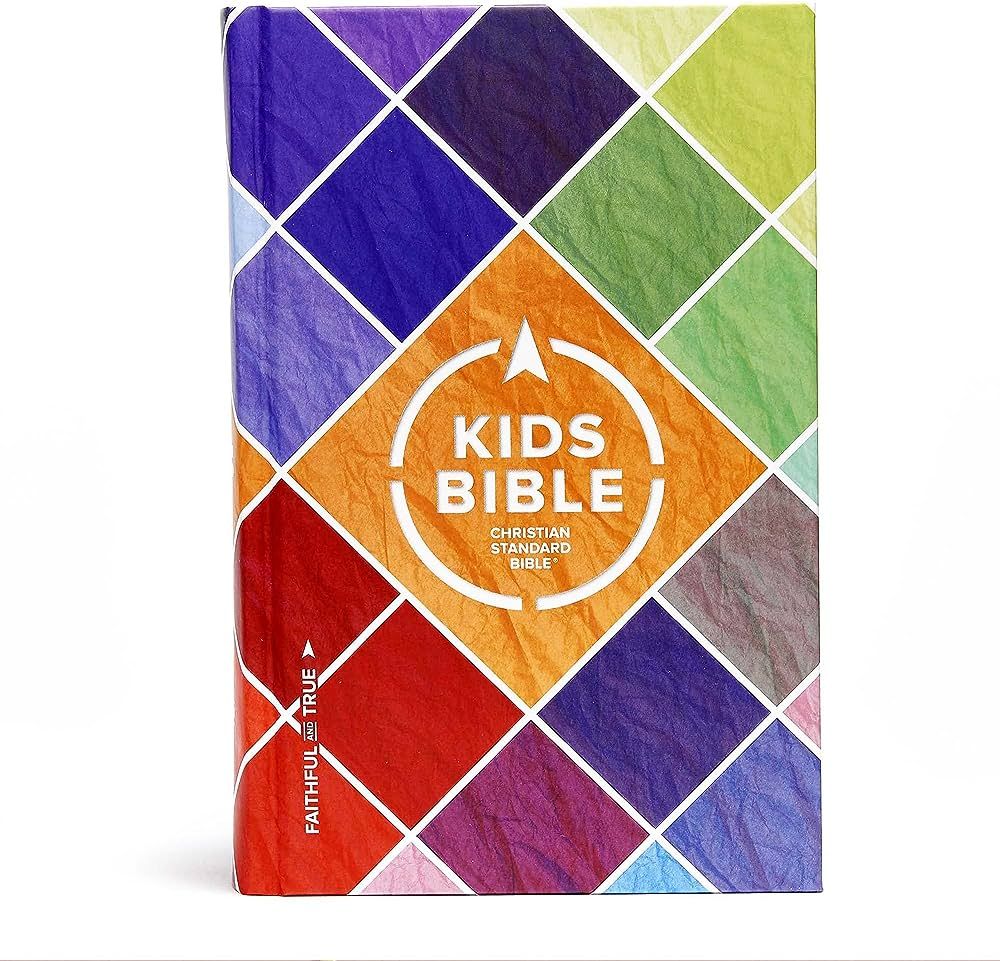 CSB Kids Bible, Hardcover, Red Letter, Presentation Page, Study Helps for Children, Full-Color In... | Amazon (US)