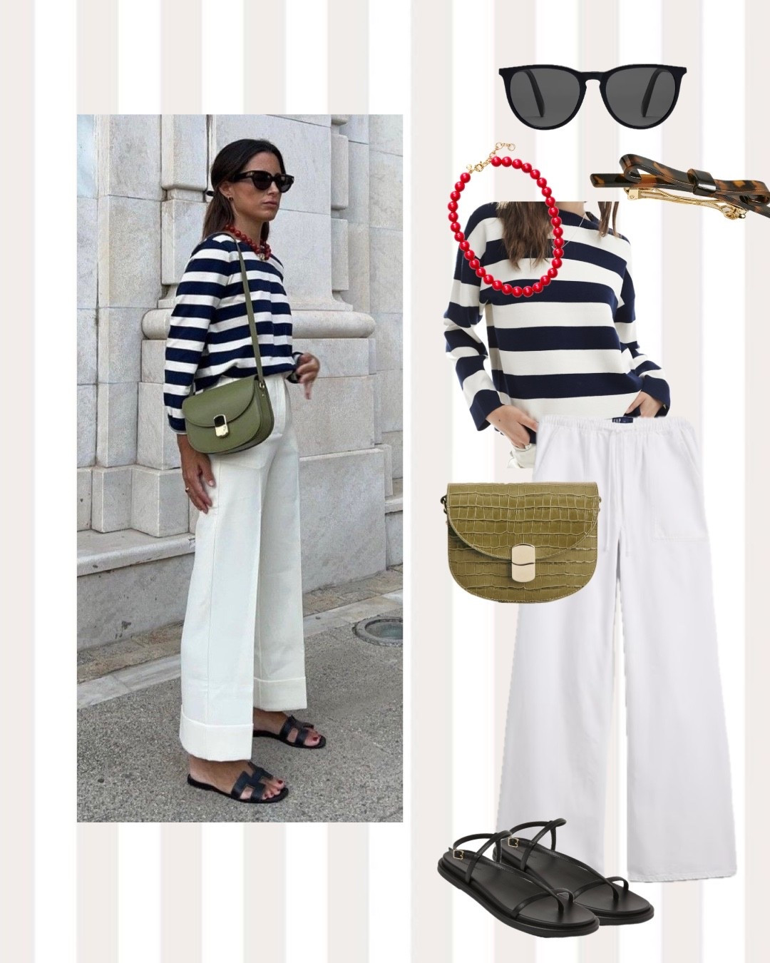 French Spring Stripes - Look 3 

#LTKSeasonal #LTKTravel #LTKgrwm