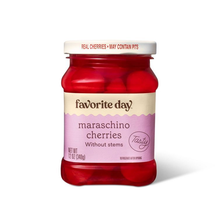 Maraschino Cherries without Stems - 12oz - Favorite Day™ | Target