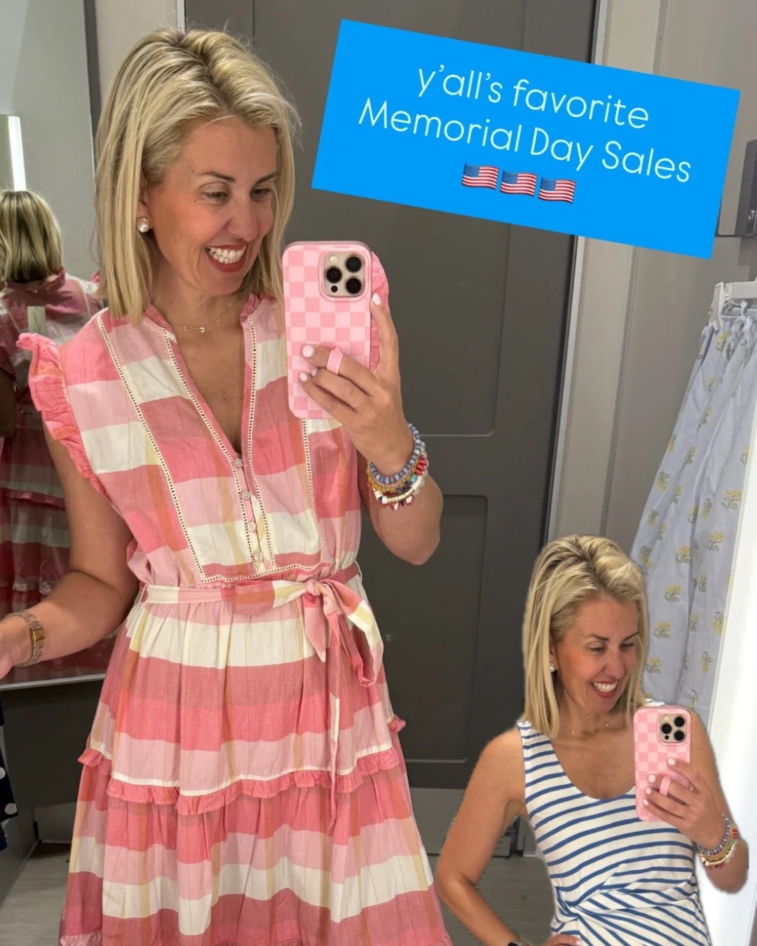Y’all’s favorites sales of the long weekend!! 🇺🇸

Sunshine Tienda -  20% off sitewide
Allie + Bess - ￼ 30% off with code SUMMER
Mersea - 20% off sitewide +35% off sale items ￼￼
Spanx - 30% select items off with code WHITE30
Belk swim - BOGO FREE
JCrew Factory - up to 60% off