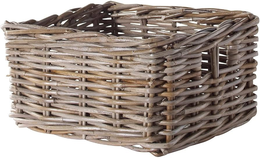 IKEA BYHOLMA basket, grey, 25x29x15 cm | Amazon (UK)